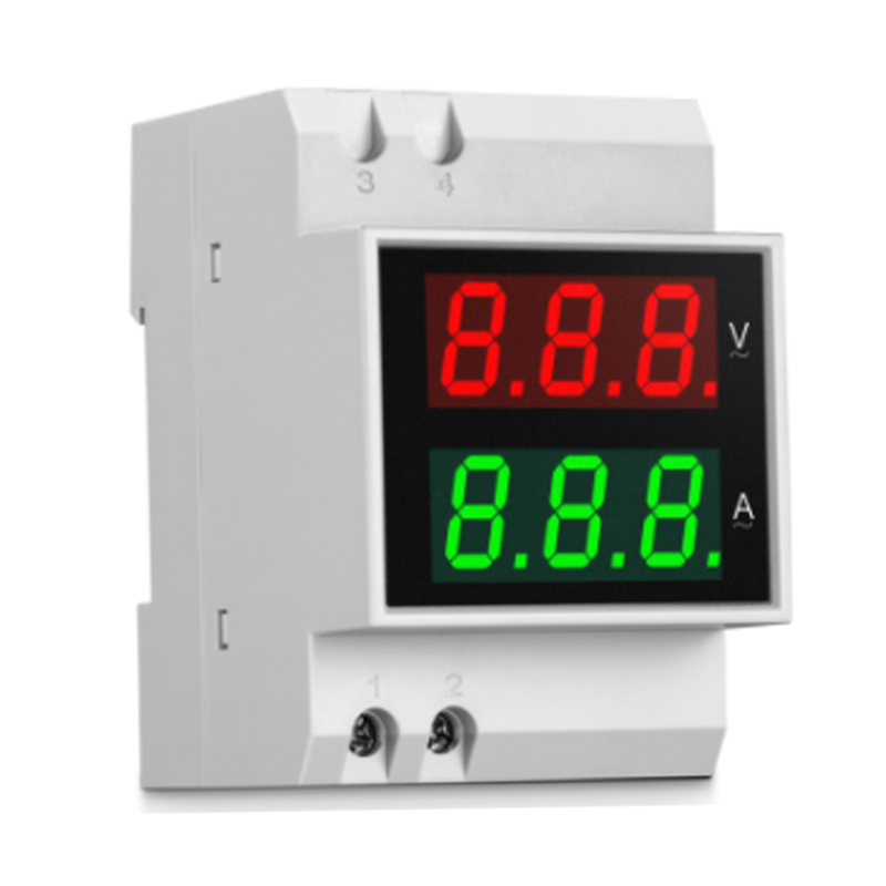 Voltage Protector 80-300V Voltage and Current Dual Display Meter 1