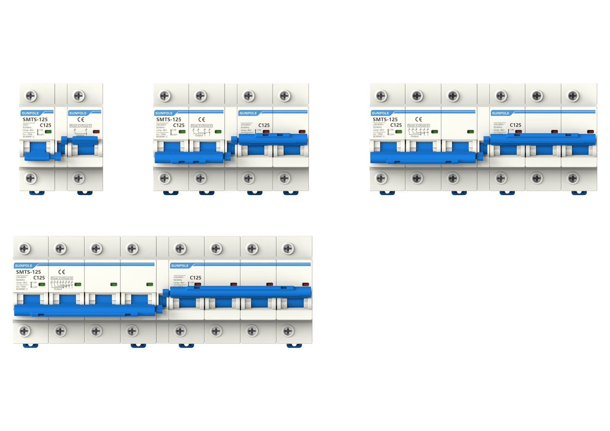 MTS Manual Transfer Switches Overload Protection All 125