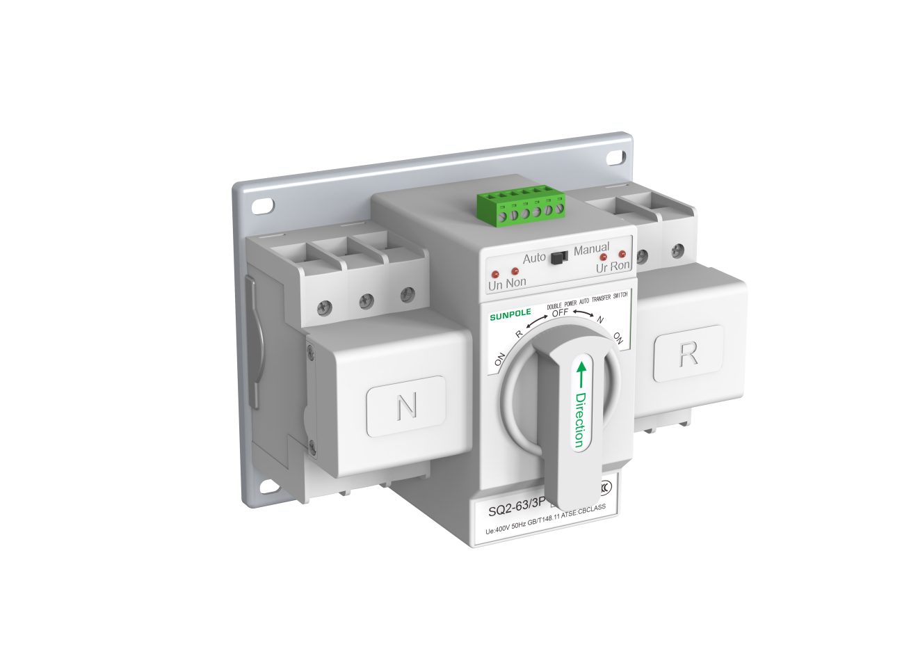 3P CB ATS Transfer Switch Millisecond Response 3