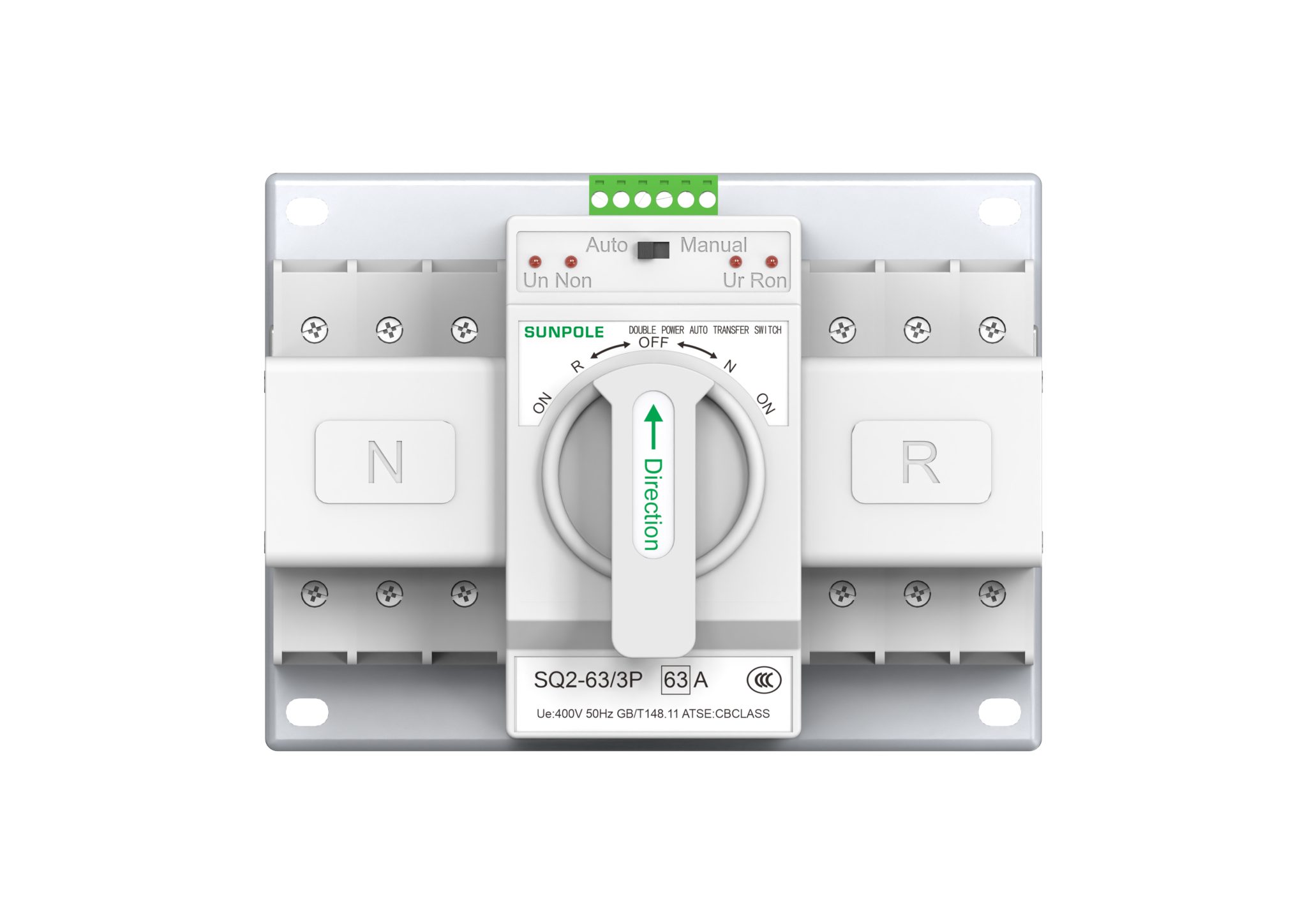 3P CB ATS Transfer Switch Millisecond Response